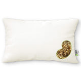 Millet Japanese Bed Pillow - Organic Cotton, Vegan, Premium Quality - Made in USA -14" x 20" - Neck Bed Body Floor Cushion Insert Couch Throw Bolster - Organic Eco Friendly Fabric and Fill