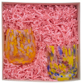 Stephanie Imports Made In USA 3-Ply Crinkle Cut Shredded Paper 2 lbs (Red & Green Christmas Mix)