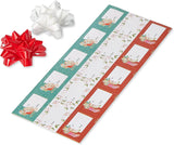 American Greetings 120 sq. ft. Christmas Wrapping Paper Set, Kathy Davis Designs (4 Rolls 30 in. x 12 ft., 7 Bows, 30 Gift Tags)