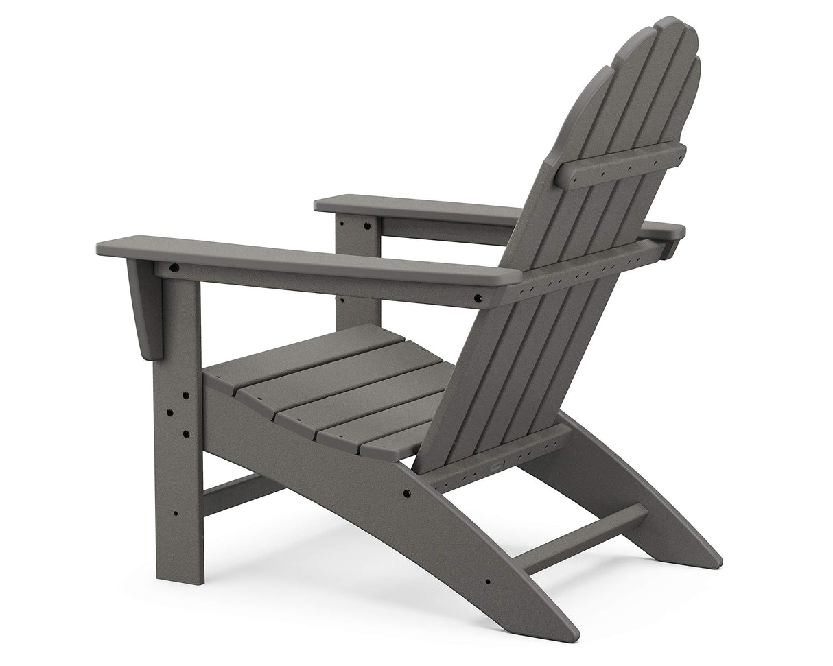 POLYWOOD Vineyard Adirondack Chair, Mahogany