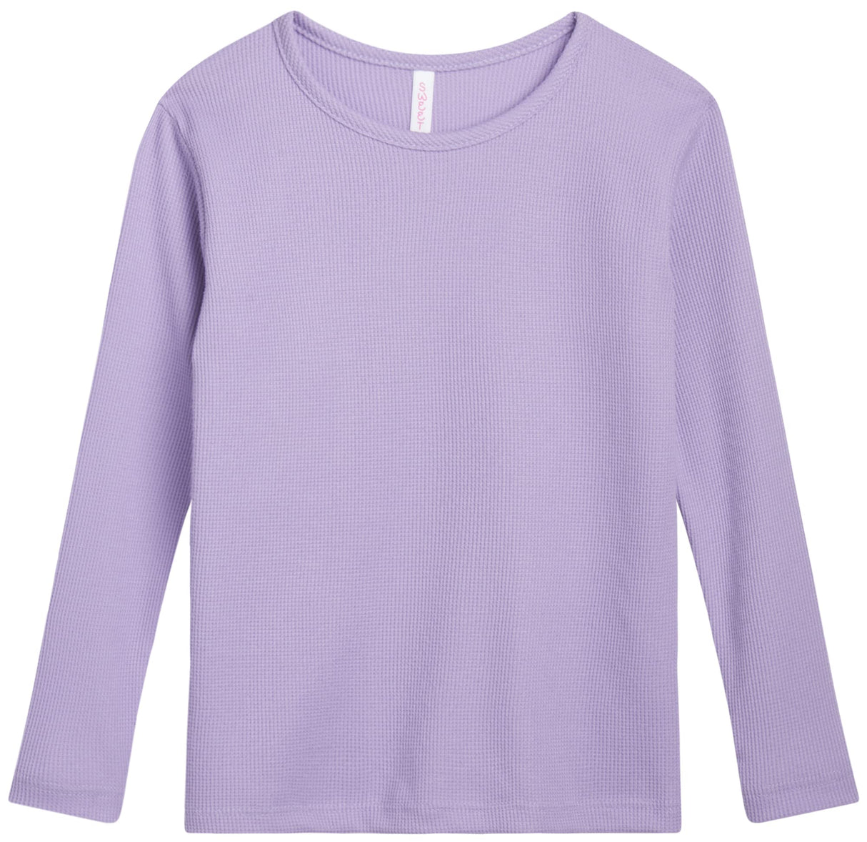 Sweet Hearts Girls' Thermal Underwear Set - 6 Piece Waffle Knit Top and Long Johns Base Layer Set: Made in USA (2T-16)