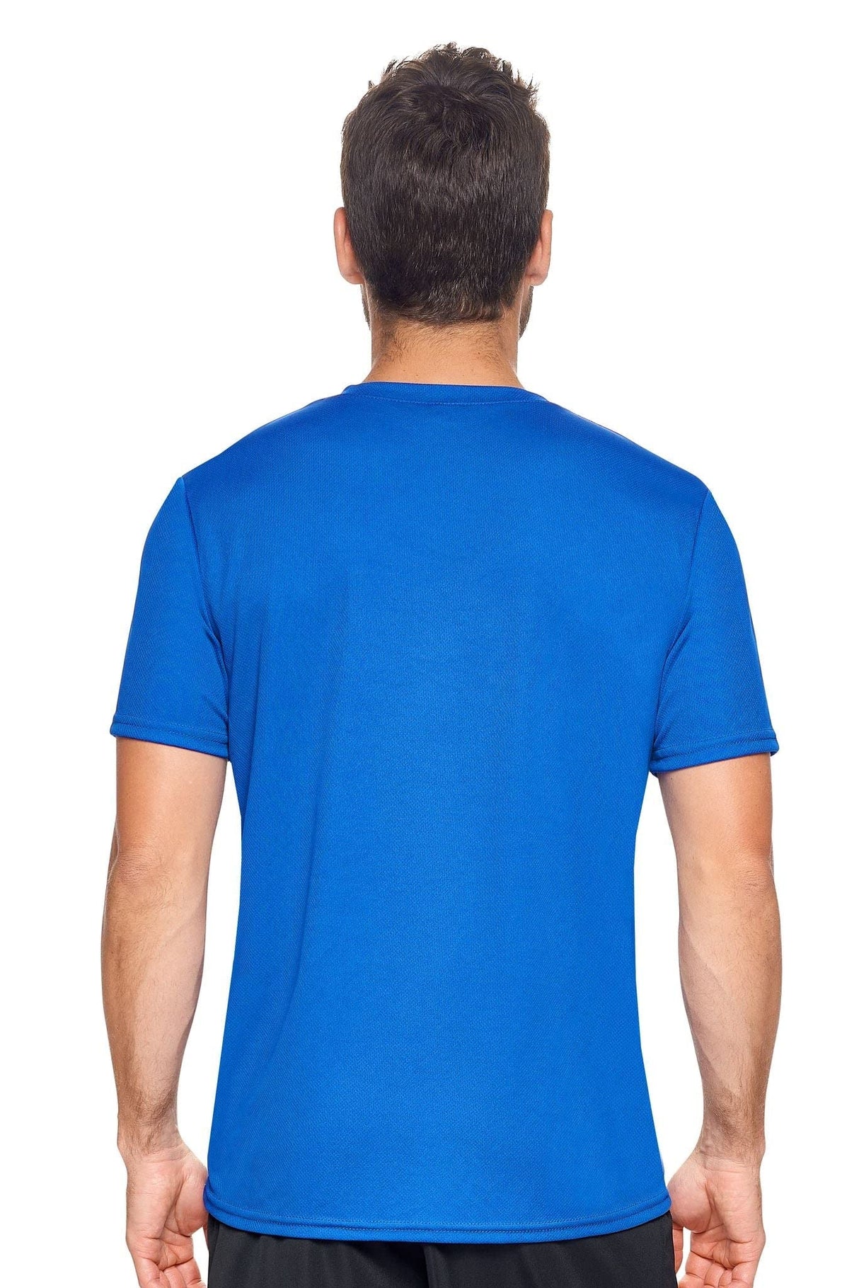 Expert Brand USA-Made Men's Oxymesh Dry Fit V Neck Athletic Shirt