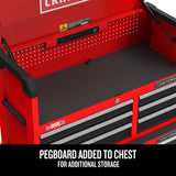 CRAFTSMAN S2000 26IN 4-DRAWER CHEST W/LIGHT & DIVIDE (CMST32642RB)