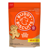 Buddy Biscuits 2 lb Bag of Crunchy Dog Treats, Made with Peanut Butter