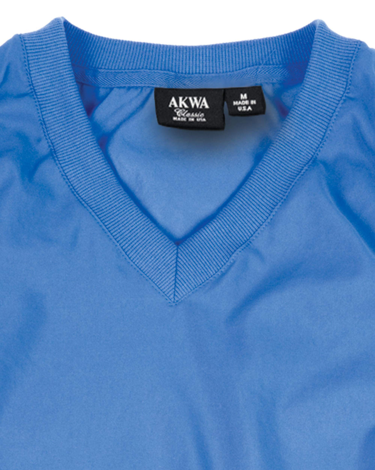 Akwa Made in USA Men's Microfiber Water Repellent V-Neck Pullover Golf Vest
