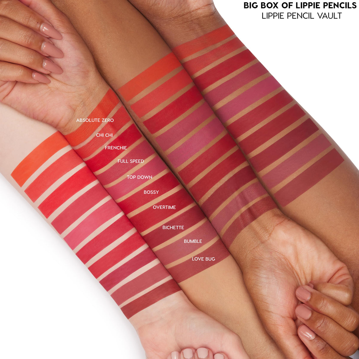 Colourpop Lippie Lip Pencil - High-Pigment, Long-Lasting Lip Liner - Sharpenable Lip Liner Pencil for High-Impact Lip Color - Vegan, Cream Formula with Precise Application - BFF 2 (0.04 oz)