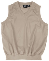 Akwa Made in USA Men's Microfiber Water Repellent V-Neck Pullover Golf Vest