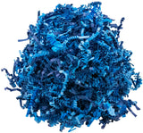 Stephanie Imports Made In USA 3-Ply Crinkle Cut Shredded Paper 2 lbs (Red & Green Christmas Mix)