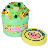 Honeydew Boba Slush Slime, Made in USA Premium Slime, 100% Authentic Peachybbies, 7 oz. ICEE, Scented Slime for Kids from The Original Peachybbies Slime Shop, ASMR, Limited Edition