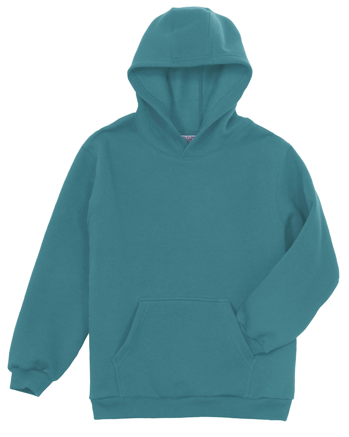 Men's Heavy Duty Hoodie Sweatshirt with Heavy Weight Micro Fleece Made in USA