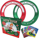 Activ Life Kid’s Flying Rings [2 Pack] They Fly Straight & Don’t Hurt! 80% Lighter Than Standard Frisbees - Replace Screen Time with Healthy Family Fun - Get Outside & Play! Proudly Made in The USA