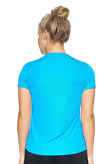 Expert Brand USA-Made Women's Drimax Dry Fit Short Sleeve Athletic T-Shirt