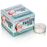 Santa's Naturals Fraser Fir Christmas Candle (9oz) | Authentic Pine Scent | Christmas Gift | Burns 30+ Hours | Made in USA | Soy and Beeswax Blend with Essential Oils | Holiday Candle