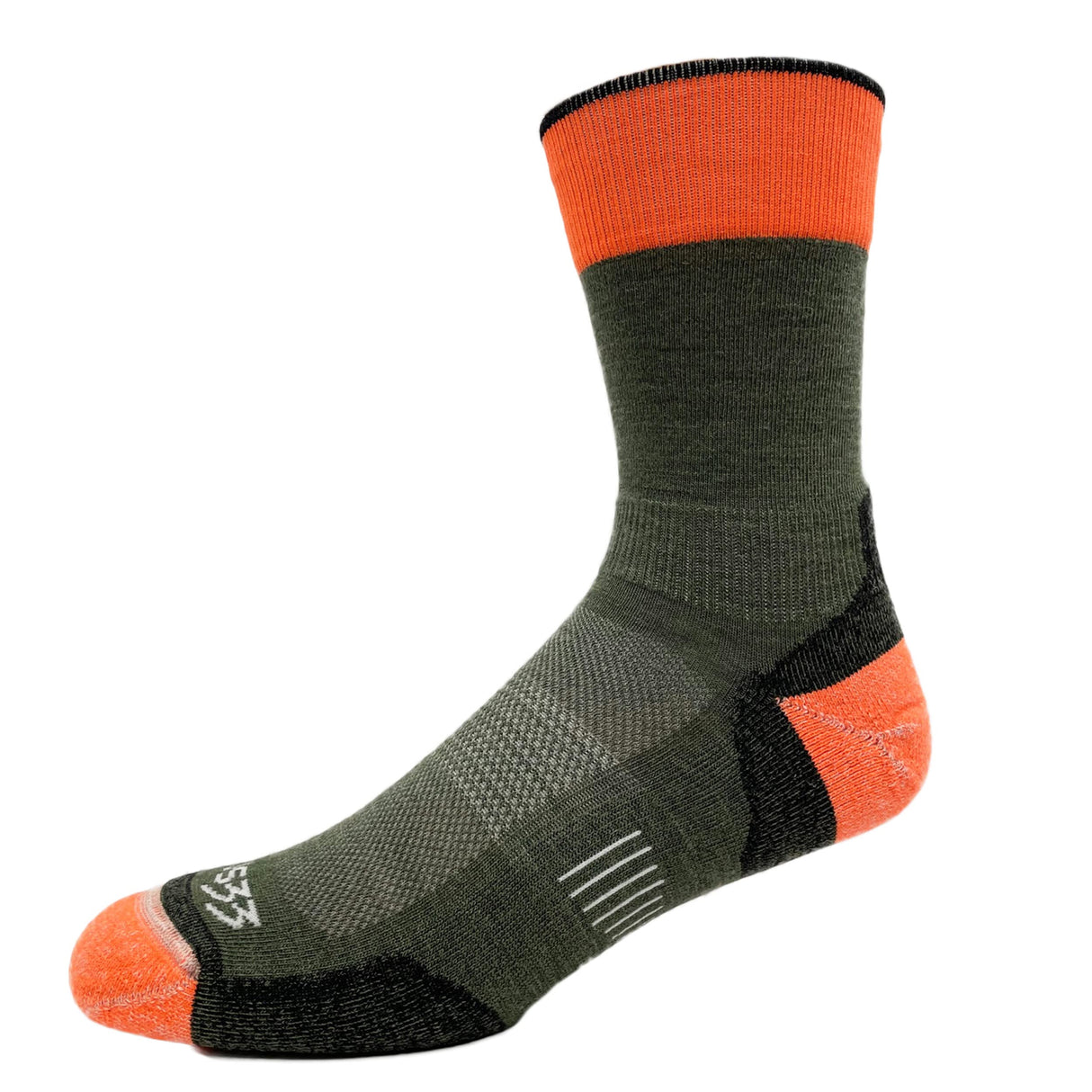 USA Made - Crew Socks - Hiking Socks - Merino Wool - Mountain Heritage