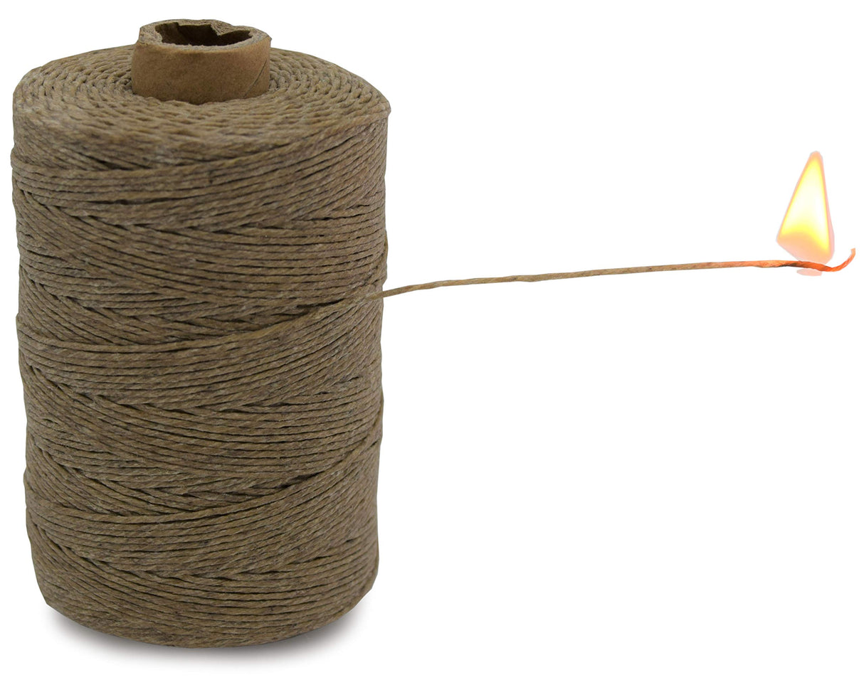 Bean Products Hemp Twine - High Tensile Strength and Durable - Made with 100% Hemp - Perfect for Jewelry, Arts & Crafts, Decoration, Cooking - 0.5MM, 50G/328 Ft. - 8 lb. Test Strength - Natural