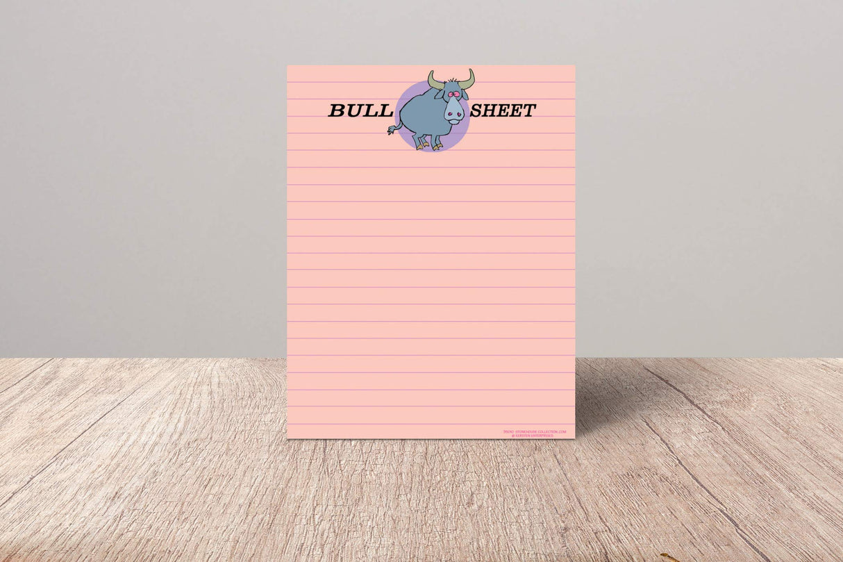 Stonehouse Collection Funny Notepads - Assorted Pack of 4 Note Pads - Funny Office Gifts for Coworkers, Women & Men - Made in USA Note Pad, 4.25 x 5.5 Inch Each - Cute Notepad & Fun Office Supplies