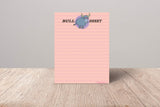 Stonehouse Collection Funny Notepads - Assorted Pack of 4 Note Pads - Funny Office Gifts for Coworkers, Women & Men - Made in USA Note Pad, 4.25 x 5.5 Inch Each - Cute Notepad & Fun Office Supplies