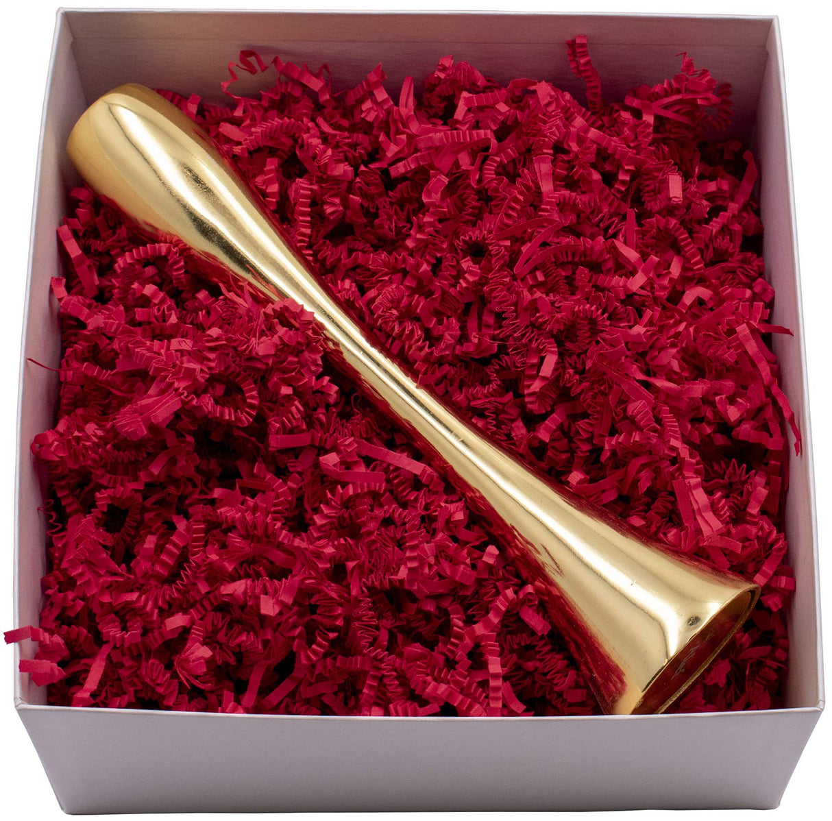 Stephanie Imports Made In USA 3-Ply Crinkle Cut Shredded Paper 2 lbs (Red & Green Christmas Mix)