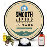 Smooth Viking Forming Cream - High Hold Styling Cream for Matte Finish, Men's Hair Products, Hair Paste for Short, Curly and Long Hair, Made in USA, 2oz