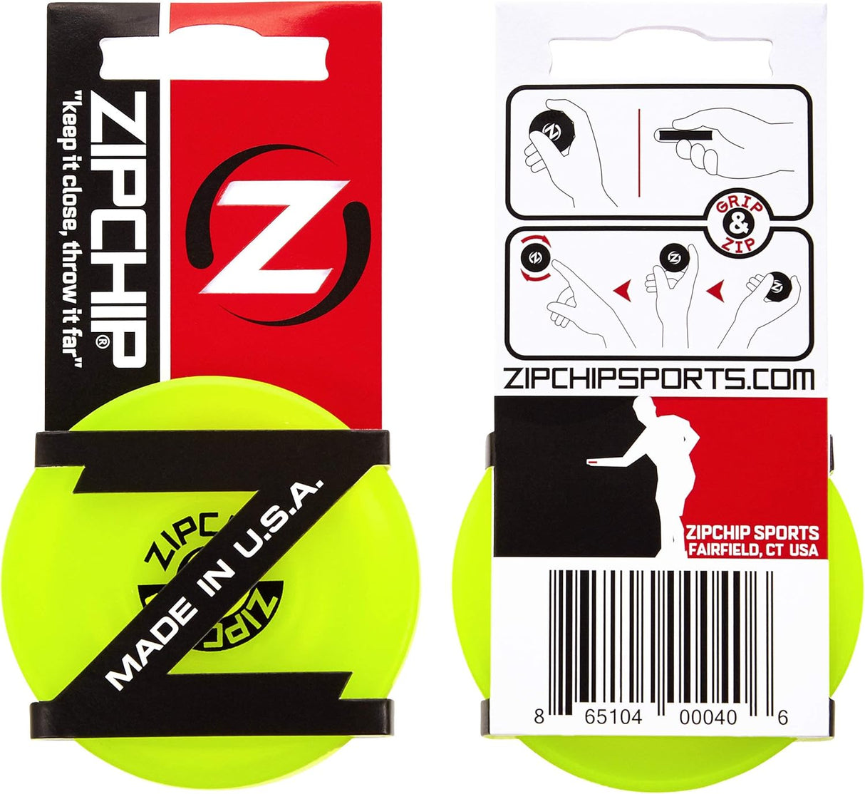 The Original - Made in USA - Mini Flying disc - Soft Rubber - Pocket Size - Lightweight - Indoors/Outdoors - Floats in Water - Unique sidearm Throw - Patented