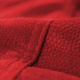 Chill Sack Bean Bag Chair: Huge 6' Memory Foam Furniture Bag and Large Lounger - Big Sofa with Soft Micro Fiber Cover - Red Furry