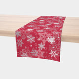 Christmas Table Runners | Garland Table Runner | Winter Decorations for Home | Festive Holiday Table Decor | Kitchen Dining Table Runner | Made in The USA | 14" x 108" Long