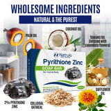 Pyrithione Zinc Soap Bar for Face & Body, 4oz | Medicated 2% ZnP Bar Soap Skin Therapy Cleanser for Acne, Rosacea, Eczema, Dermatitis, Psoriasis, Itching | Cleansing, Calming Facial Wash Made in USA