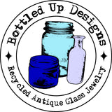 Bottled Up Designs Handmade, Bypass Ring, Recycled Vintage Bottles, Sterling Silver, Made in USA, Mothers Day, Birthday Gifts, Women, Anniversary (Pink Depression Glass)