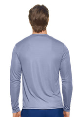 Expert Brand USA-Made Men's Drimax Long-Sleeve Active Shirt for Training Gym Hiking Workout