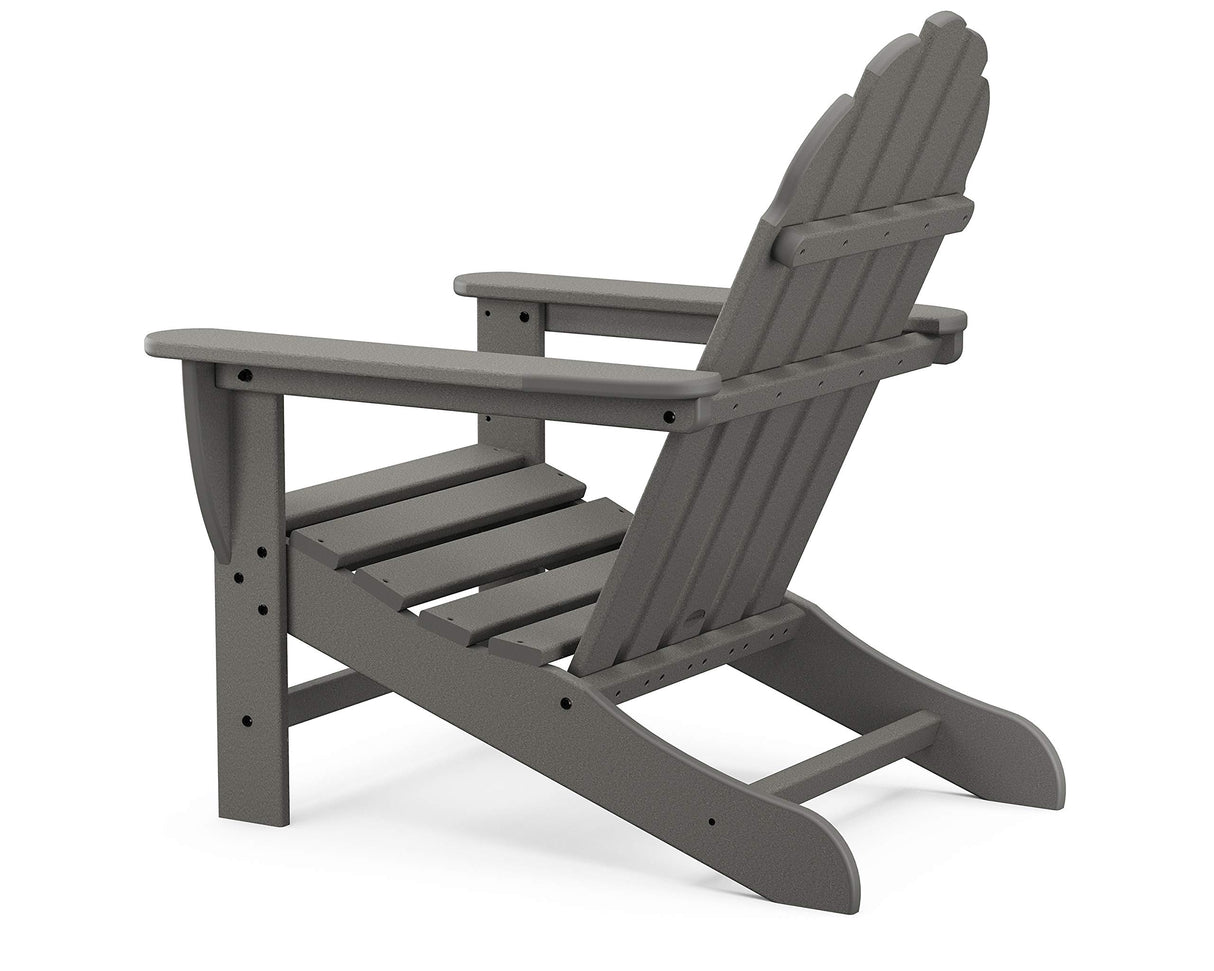 POLYWOOD AD4030PB Classic Outdoor Adirondack Chair, Pacific Blue