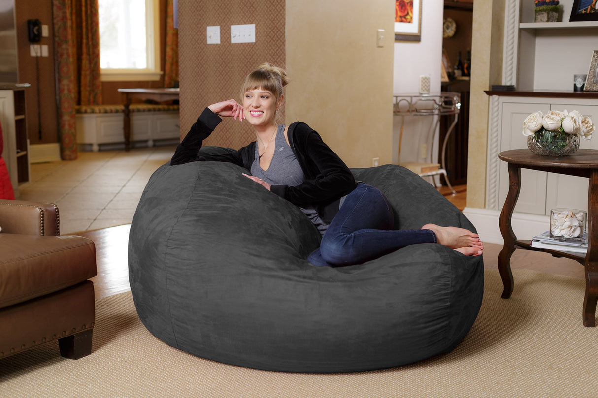 Chill Sack - Bean Bag Lounger, 5-Feet, Royal Blue