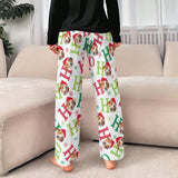 Custom Pajamas Pants with Photo for Men Women:Made in USA Personalized Pajama Trousers,Gifts for Wife Husband