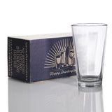 Trump 2024 Save America | American Flag Glass |16 oz Unique Beer Mug | Patriotic Old Fashioned Beer Tasting Guinness Pint Glasses For Men | Retirement Gifts For Men | Made In USA