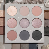 ColourPop Blush Crush Shadow Palette - Brown, Gold & Pink Shadow Palette with Metallic and Matte Finishes - High-Pigment Makeup with a Long-Wearing Formula (0.3 oz)