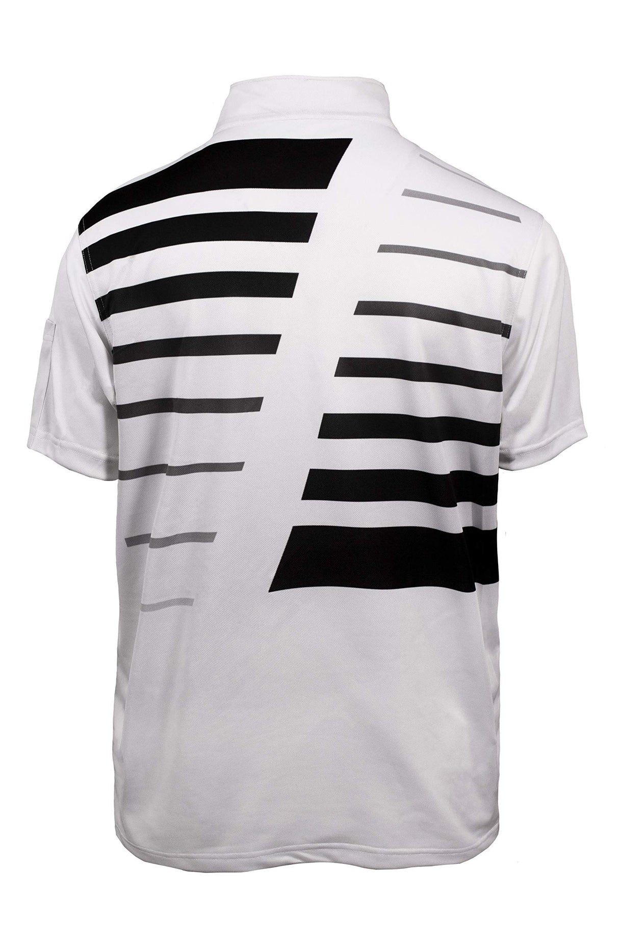 Akwa Men's 1/4 Zip Dry Wicking Pique Polo Made in USA