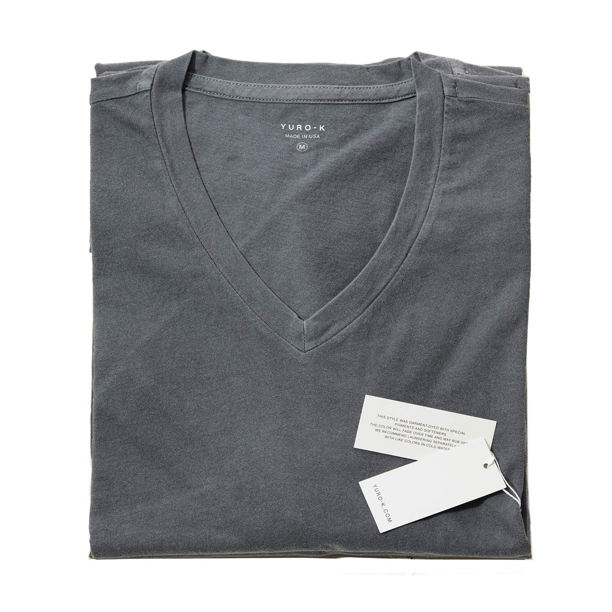 YURO-K Men's Short Sleeve V-Neck T-Shirt Premium Cotton Classic Short Sleeve V-Neck T-Shirt