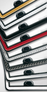 WeatherTech ClearCover License Plate Cover and Frame, Baby Blue