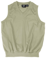 Akwa Made in USA Men's Microfiber Water Repellent V-Neck Pullover Golf Vest
