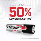 Energizer AA Batteries, Max Double A Battery Alkaline, 8 Count (Pack of 4)