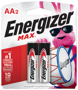 Energizer AA Batteries, Max Double A Battery Alkaline, 8 Count (Pack of 4)