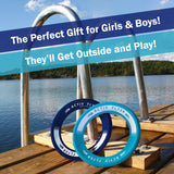 Activ Life Kid’s Flying Rings [2 Pack] They Fly Straight & Don’t Hurt! 80% Lighter Than Standard Frisbees - Replace Screen Time with Healthy Family Fun - Get Outside & Play! Proudly Made in The USA