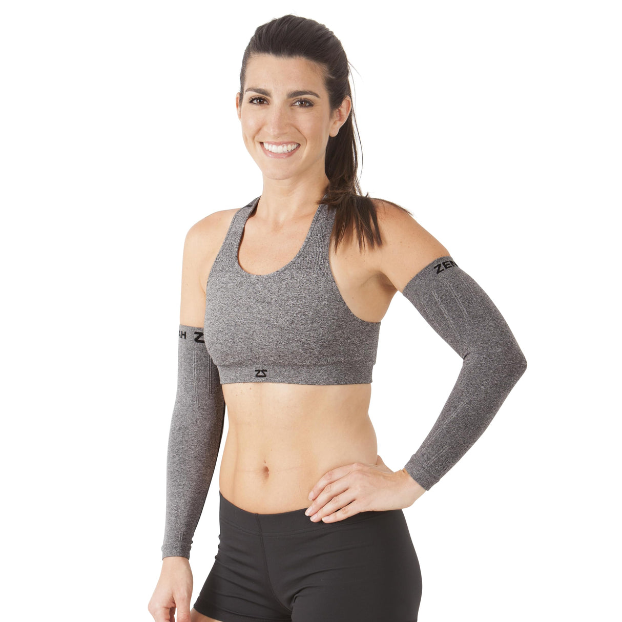 Zensah Compression Arm Sleeves - Sun, UV Protection, Thermal Regulating Sleeve, Made in USA