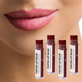 USDA Organic Lip Balm 6-Pack by Earth's Daughter Stocking Stuffers - Fruit Flavors, Beeswax, Coconut Oil, Vitamin E - Best Lip Repair Chapstick for Dry Cracked Lips - Moisturizing Lip Care