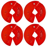Micro Gainz Dumbbell Fractional 1.25lb Weight Plate, Ideal for Micro Loading, (Choose Color) 4 Piece Fractional Weight Plates, Designed for Dumbbell Training, Made In USA