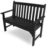 POLYWOOD GNB48GY Vineyard 48" Bench, Slate Grey