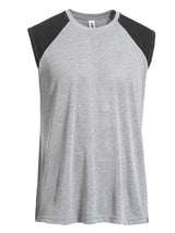 Expert Brand USA-Made Men's Natural-Feel Colorblock Training Tank T-Shirt