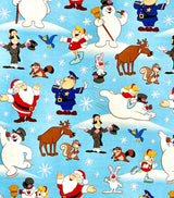 Frosty Wrapping Paper - Large 60 Sq Ft. - Gift Wrap Proudly Made in the USA