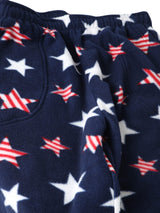 Made in USA Mens Premium Pajama Pants with Print Pattern Knit Fleece Lounge PJ Botton with Pockets