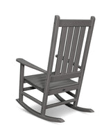 POLYWOOD® Vineyard Porch Rocking Chair (Black)