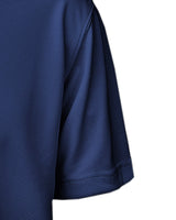 Akwa Men's Moisture Wicking Mock Turtle Tee Made in USA Lightweight Soft T-Shirt Made in USA